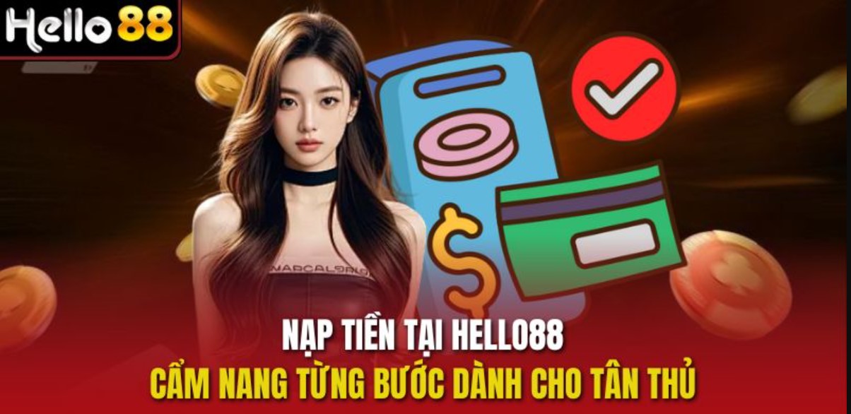 Hình thức nạp tiền Hello88 đang áp dụng
