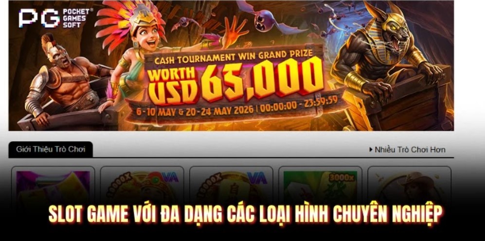 Slot game với đa dạng các loại hình chuyên nghiệp
